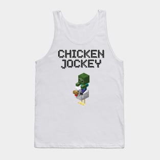 Chicken Jockey minecraft Tank Top